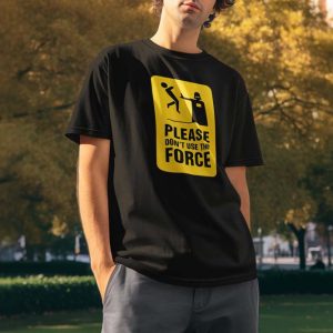 Star Wars Señal Polera Negra Hombre