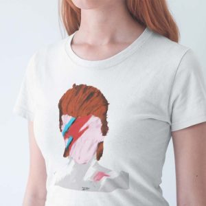David Bowie Art Polera Mujer