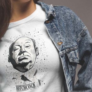 Hitchcock Los Pajaros Polera Blanca Mujer