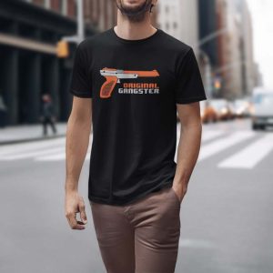 Nintendo Zapper Gun. Polera Hombre