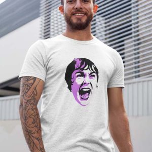 Psycho Polera Blanca Hombre