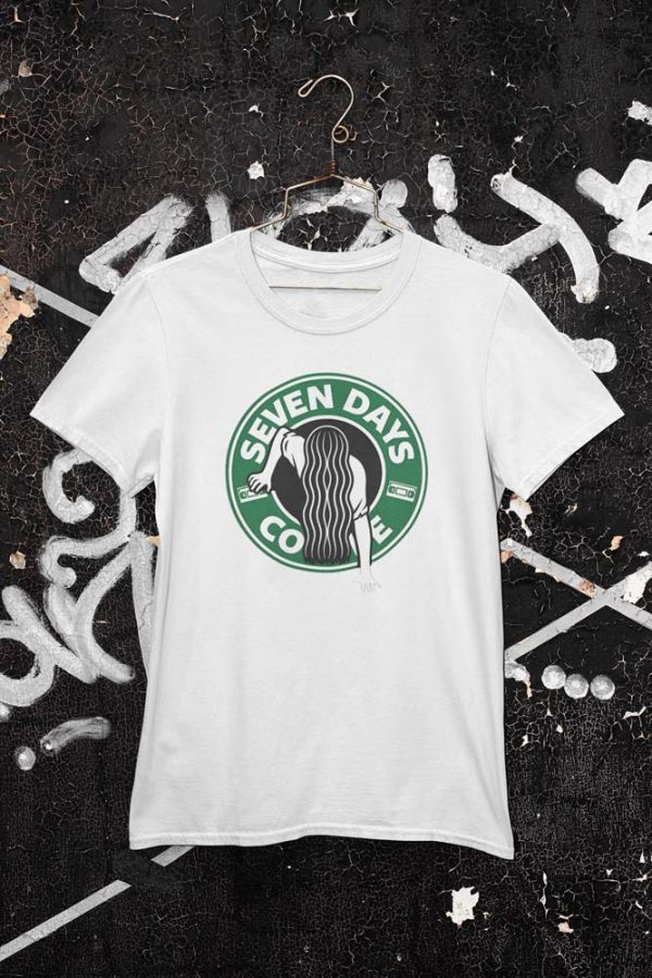 El Aro Starbucks Polera Blanca Hombre - Imagen 3