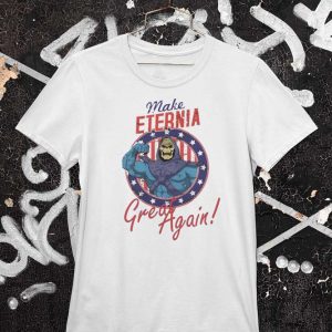Eternia Skeletor Polera Blanca Hombre