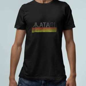 Atari Lines  Polera Negra