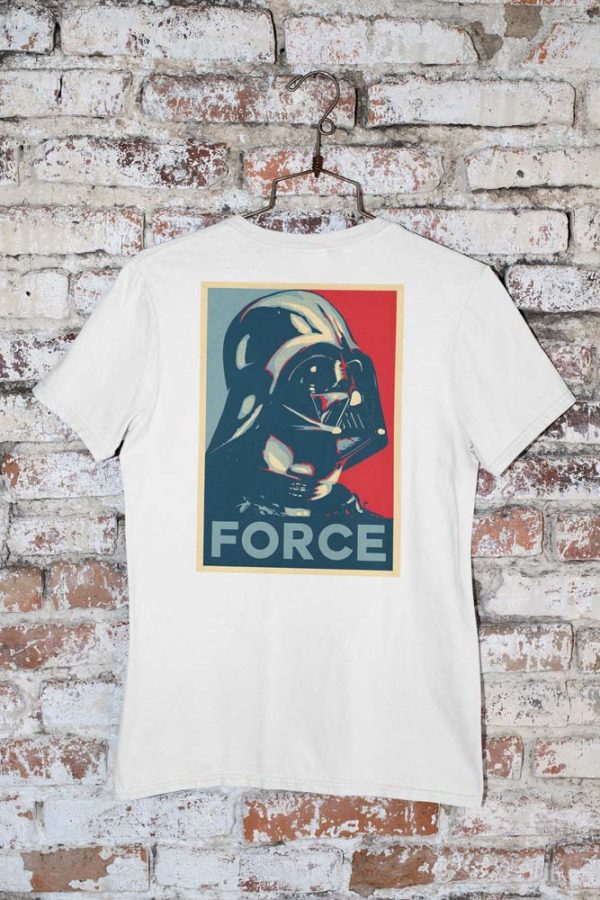 Star Wars Vader Shepard Polera Blanca Mujer - Imagen 2