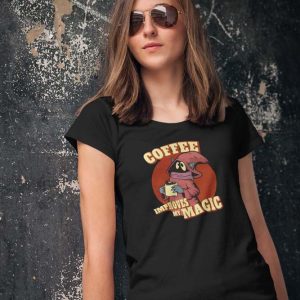 Orco Toma Café Polera Negra Mujer