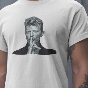 David Bowie Retrato Polera Hombre