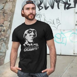 Doc Brown, Gigawatts , Polera Hombre