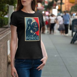 Star Wars Vader Shepard Polera Negra  Mujer