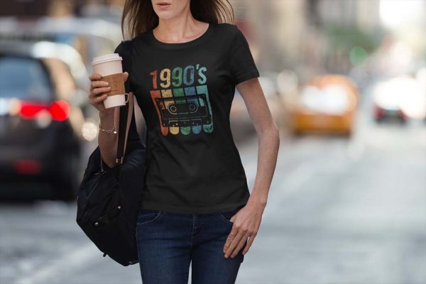 1990 Cassette Polera Mujer