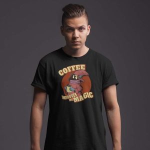 Orco Toma Café Polera Negra Hombre