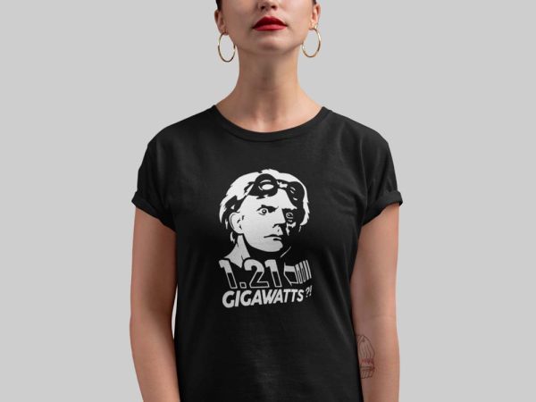 Doc Brown, Gigawatts , Polera Mujer
