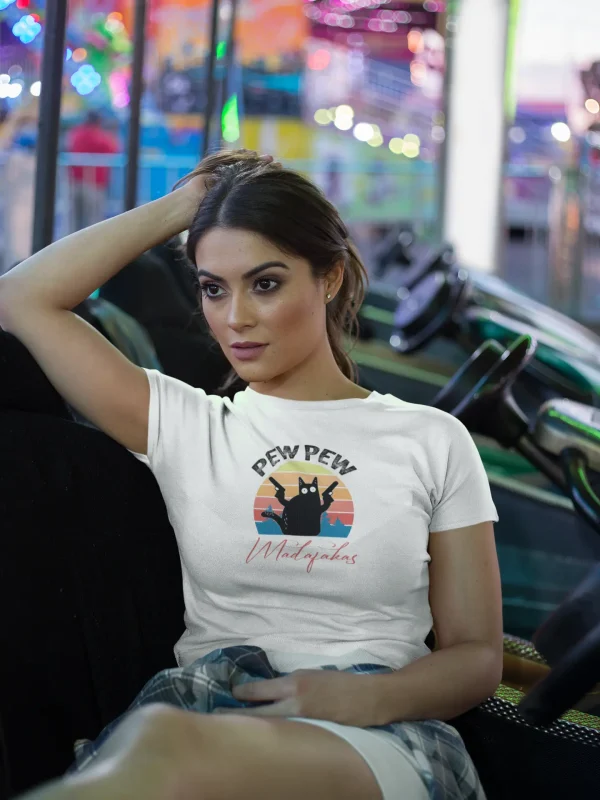 PewPew Polera Blanca Mujer - Imagen 2