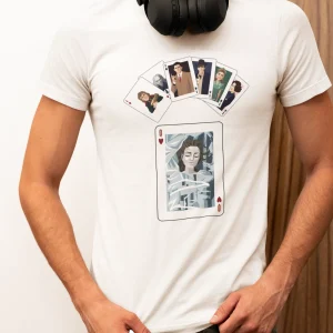 Polera Twin Peaks Cartas Laura Hombre