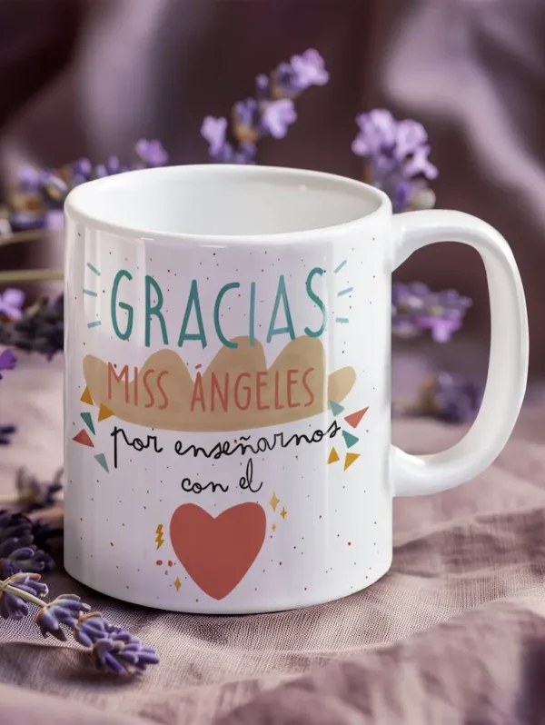Tazón Personalizado Gracias Miss