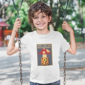 Polera Niños Mushroom Mario