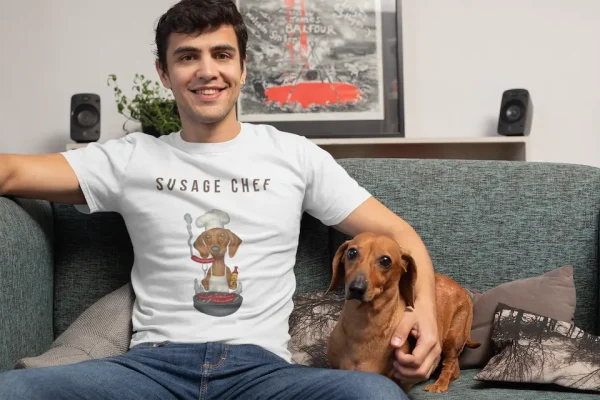 Polera Salchicha Chef Hombre