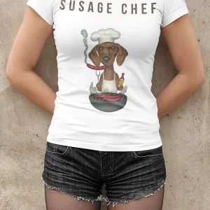 Polera Salchicha Chef Mujer