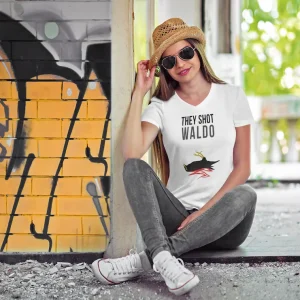 Polera Twin Peaks They Shot Waldo Mujer