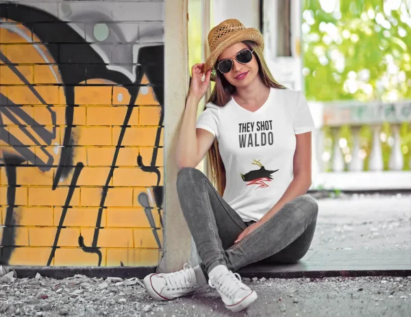 Polera Twin Peaks They Shot Waldo Mujer
