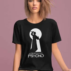 Polera Psycho Keyhole Hitchcock Mujer