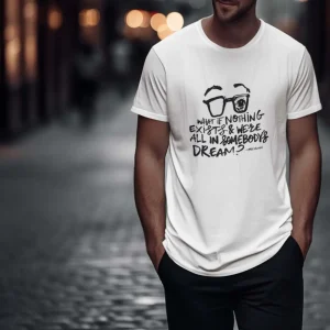 Polera Woody Allen Frase Hombre