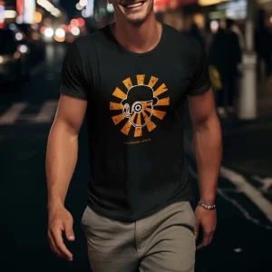 Polera Naranja Mecánica Fanart