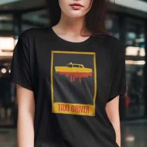 Polera Taxi Driver FanArt Mujer
