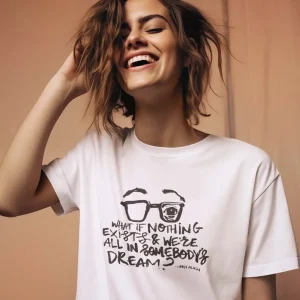 Polera Woody Allen Frase Mujer