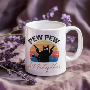 Tazón Gato Pew Pew