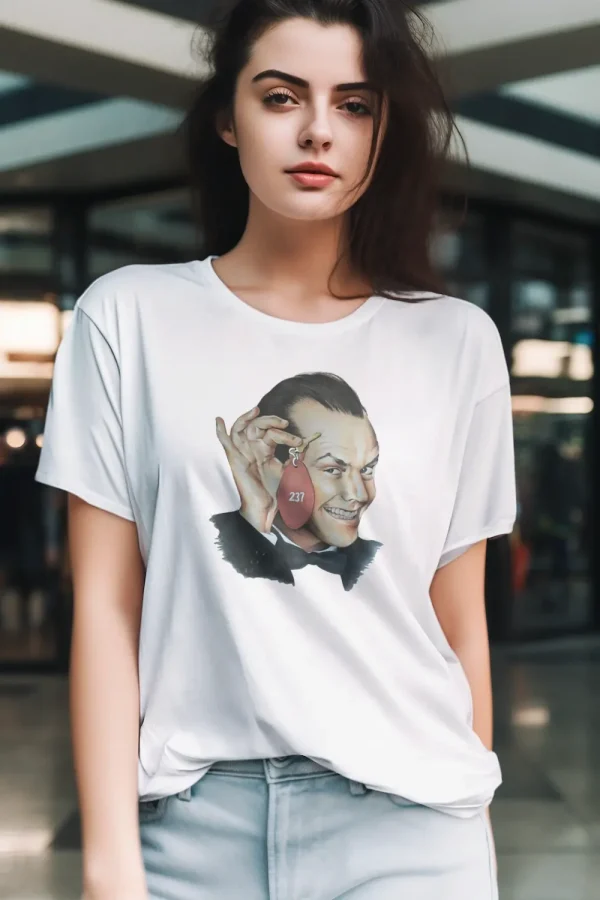 Polera Jack Nicholson 237 El Resplandor Mujer
