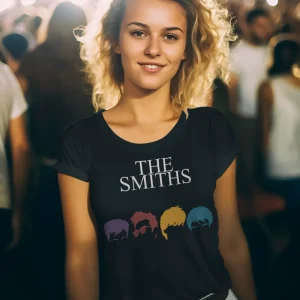Polera Mujer The Smiths. Cartoon