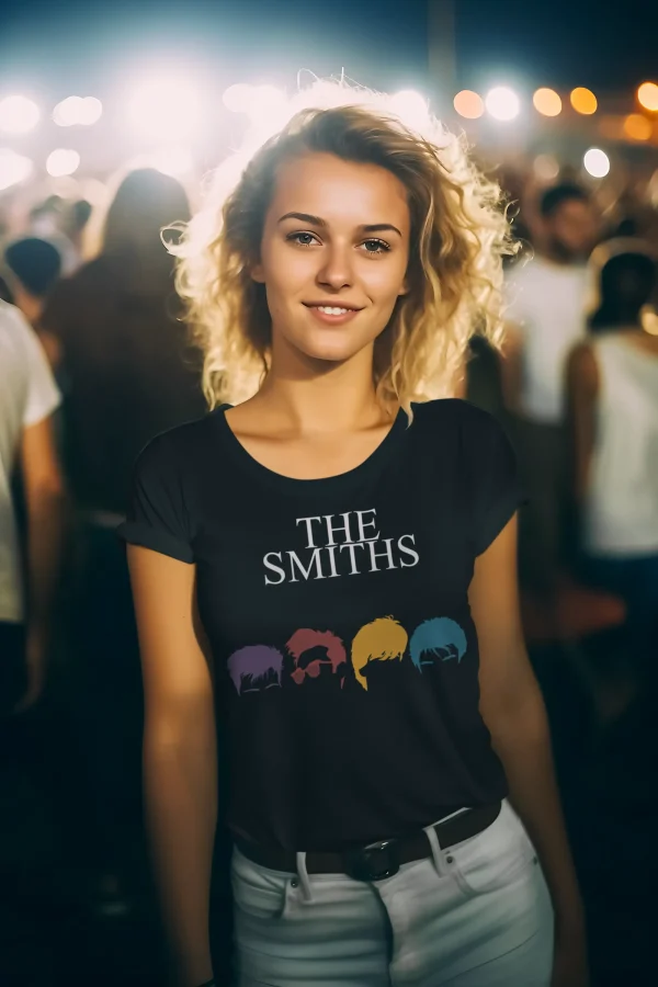 Polera Mujer The Smiths. Cartoon