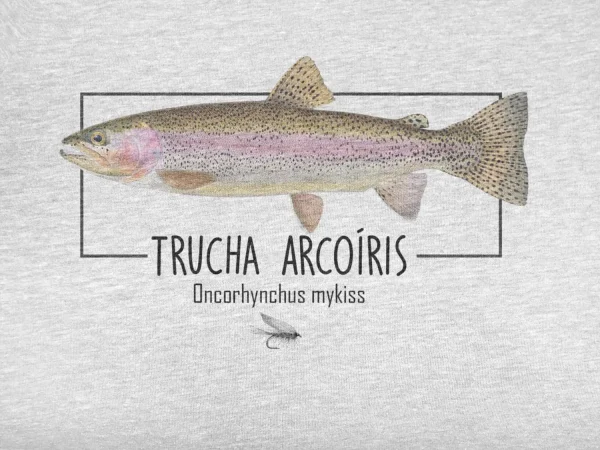 Polera Trucha Arcoíris Mujer - Imagen 2