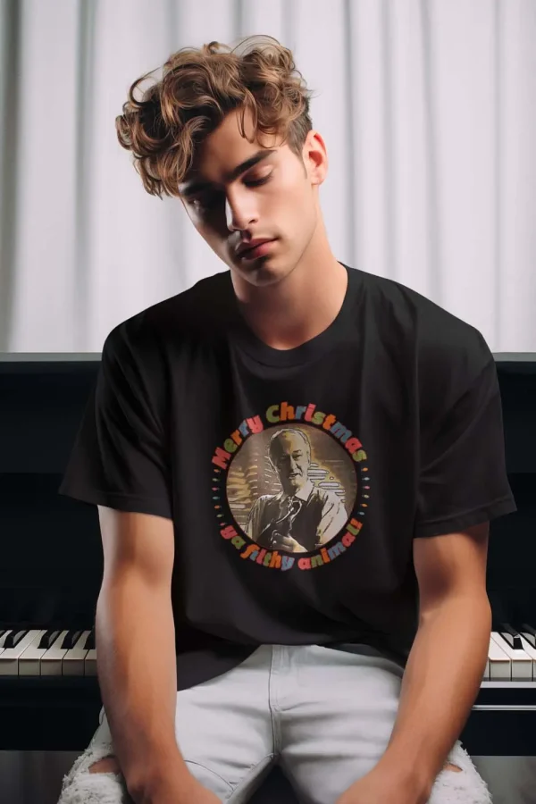 Polera Home Alone Mafioso Hombre - Imagen 2