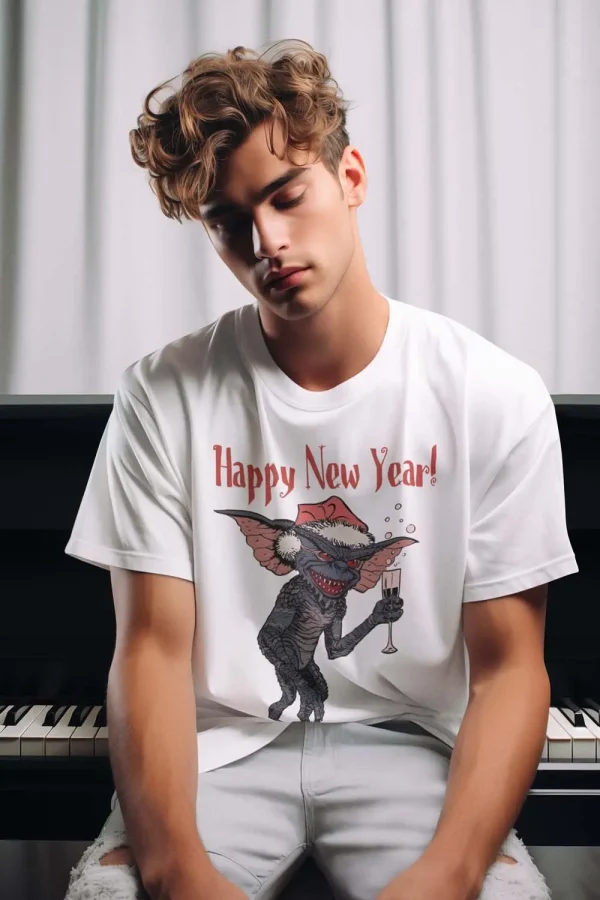 Polera Gremlins Brindis Hombre - Imagen 2