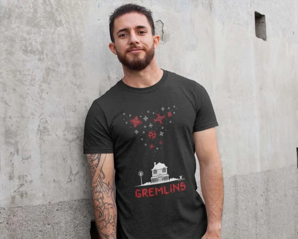 Polera Gremlins Pixelart Hombre - Imagen 2