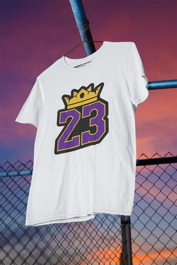 Polera Blanca Hombre Michael Jordan 23 - Imagen 2