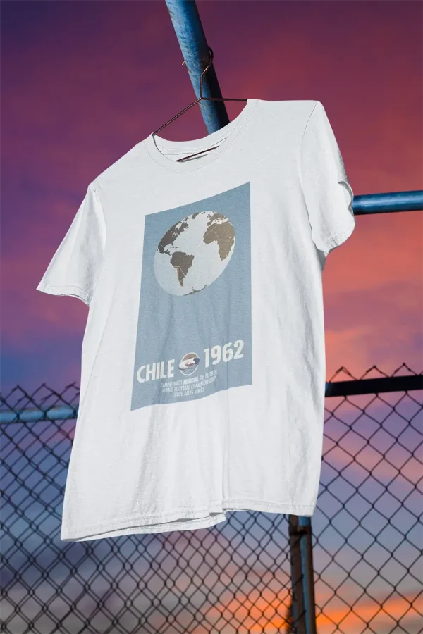 Polera Hombre Mundial Chile 1962 A - Imagen 2
