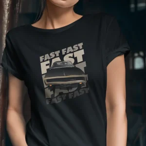 Polera Mujer Dodge Charger FAST