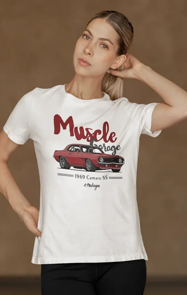 Polera Mujer Camaro 69 Muscle