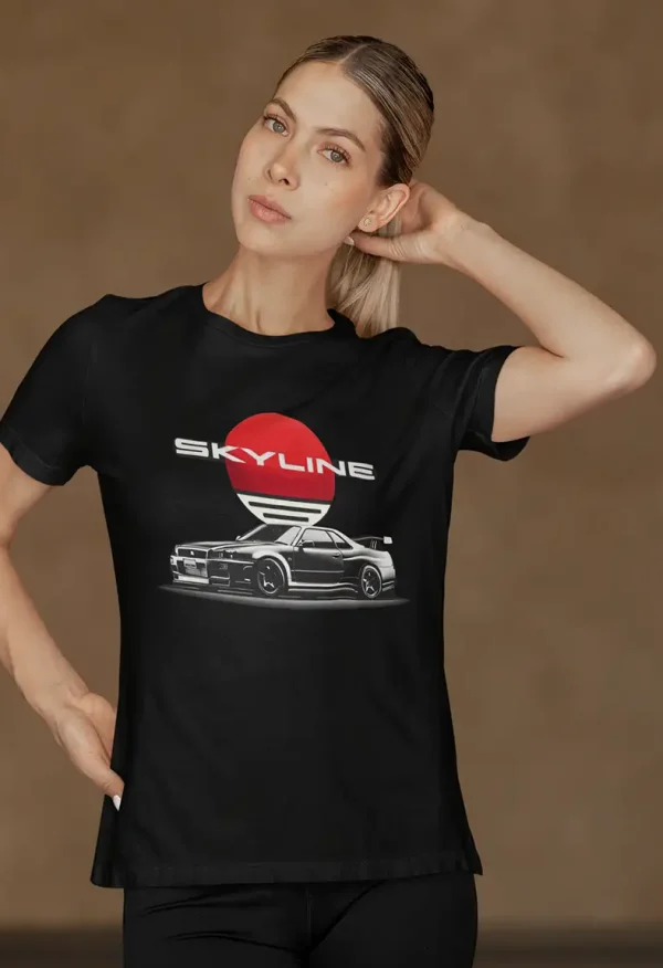 Polera Mujer Nissan Skyline