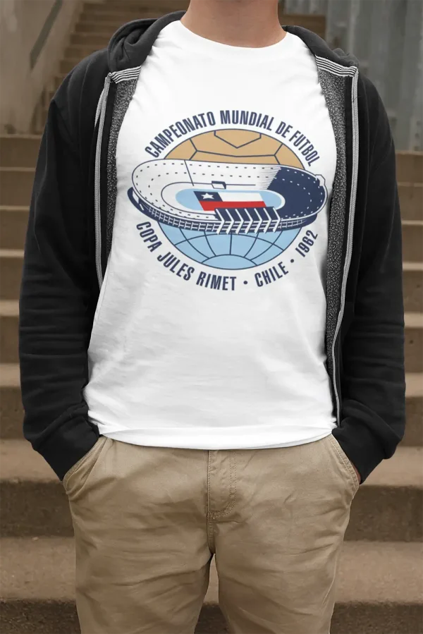 Polera Hombre Mundial Chile 1962 B