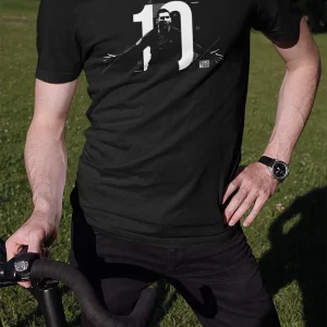 Polera Negra Hombre Messi 10 A