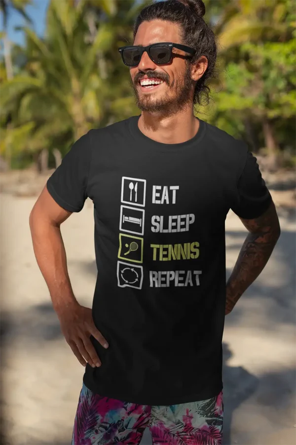 Polera Hombre Tenis Rutine