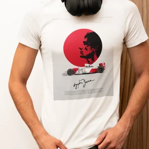 Polera Hombre Ayrton Senna Poster