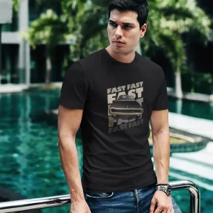 Polera Hombre Dodge Charger FAST