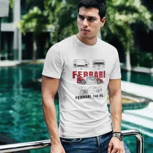 Polera Hombre Ferrari F40