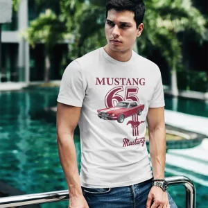 Polera Hombre Ford Mustang 65