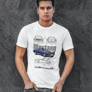 Polera Hombre Ford Mustang